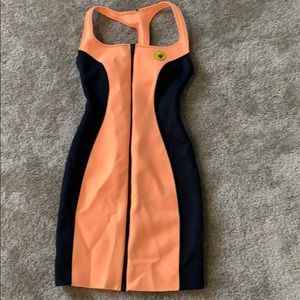 Body Glove 80’s Throwback peach/black swim coverup
